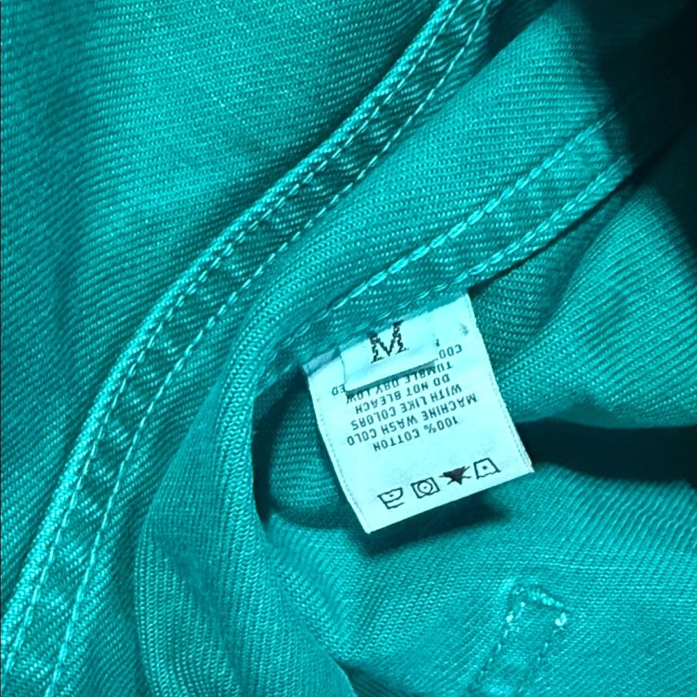 Aime Leon Dore SS20 Denim Jacket in Green - Size Medium - Good Condition